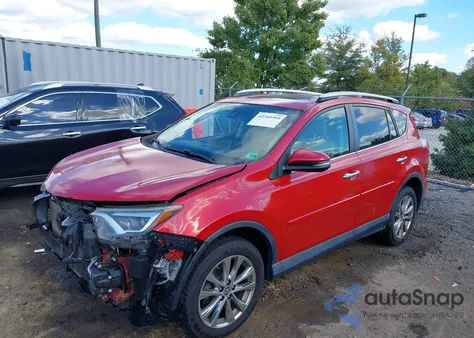 2016 Toyota Rav4 Limited z USA, uszkodzony, nr VIN 2T3DFREV8GW412391
